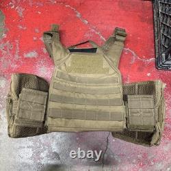 Tactical Tailor Fight Light Plate Carrier, Coyote Tan, Medium, VGC