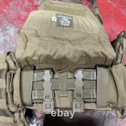 Tactical Tailor Fight Light Plate Carrier, Coyote Tan, Medium, VGC