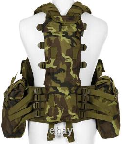Tactical Vest Military Army Combat Lightweight Various Pockets M 95 CZ Camo