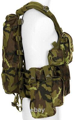 Tactical Vest Military Army Combat Lightweight Various Pockets M 95 CZ Camo