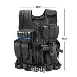 Tactical Vest Military Combat Army Armor Vests Molle Airsoft Plate Carrier