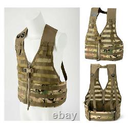 Tactical Vest Military Fighting Load Carrier Vest and Army FLC Pouches Multicam