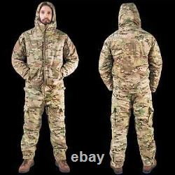 Tactical Winter Parka Jacket Coat Hooded Army Ukraine Mens Military Combat ZSU