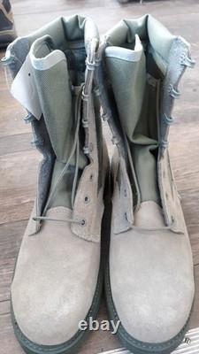 UFCW MILITARY TACTICAL COMBAT 8430 BOOTS Green 11 1/2 MADE IN THE USA