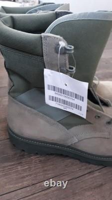 UFCW MILITARY TACTICAL COMBAT 8430 BOOTS Green 11 1/2 MADE IN THE USA