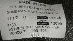 UFCW MILITARY TACTICAL COMBAT 8430 BOOTS Green 11 1/2 MADE IN THE USA