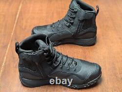 UNDER ARMOUR VALSETZ RTS Side Zip Boots High Top Tactical Size 9.5 Black NIB