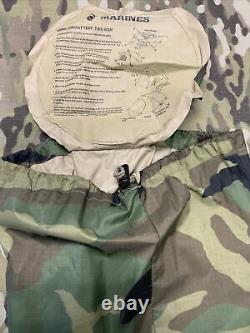 USMC Two Man Combat Tent Woodland Camo Tactical Military System Litefighter