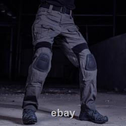 US Army Mens Combat Pants Military GEN3 Cargo Tactical Trouser G3 WithKnee Pads