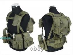 US Stock Russian Special Forces Military Tactical Vest Protect Chest Combat Gear