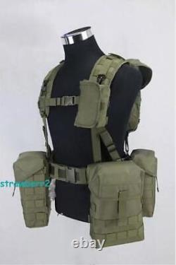 US Stock Russian Special Forces Military Tactical Vest Protect Chest Combat Gear