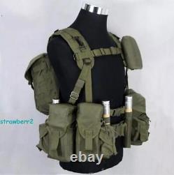 US Stock Russian Special Forces Military Tactical Vest Protect Chest Combat Gear