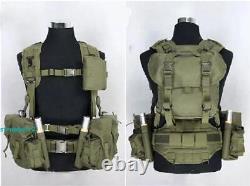 US Stock Russian Special Forces Military Tactical Vest Protect Chest Combat Gear