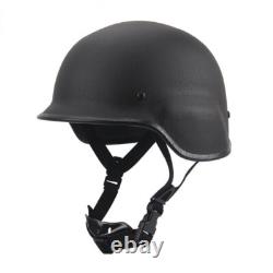 US Tactical Bulletproof Helmet Black Steel M88 Combat 52-62cm Military Protector