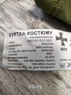 Ukraine Army Military Fleece Combat Jacket Field Tactical Fleece Jacket Original