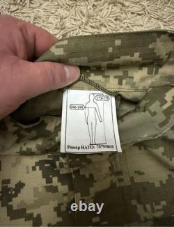 Ukrainian Army MM14 Pixel Camo Combat Uniform Summer Suit Tactical Military Set