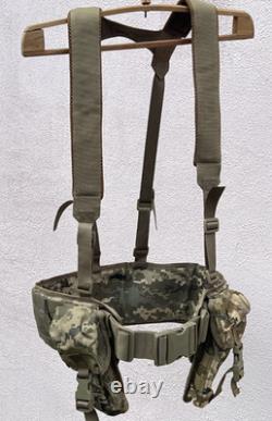 Ukrainian Army Tactical Combat Belt Rig Harness Military Gear MOLLE