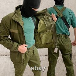 Ukrainian Combat Suit Gorka 5 Khaki Olyva Military Uniform with suspenders