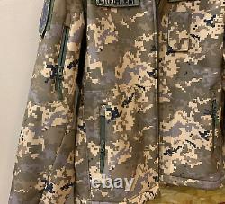 Ukrainian SoftShell Jacket Tactical Military Combat Camouflage Pixel mm-14