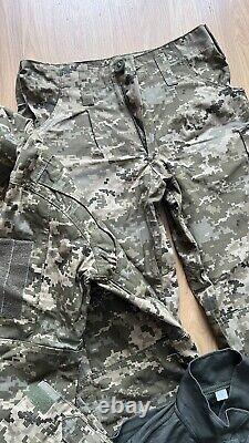 Ukrainian military uniform set UA Army tactical pixel combat pants jacket shirt1