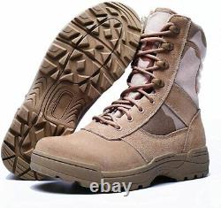 Ultralight Combat Boots, Men's Tactical Military Boot Footwear, Desert Ankle Arm