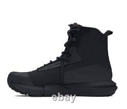 Under Armour 3027381 UA Men's VALSETZ 8-inch Black Tactical Military Boots