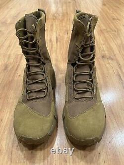 Under Armour 3027385 Men's UA Loadout Coyote Leather 8 Tactical Boots Sz 12.5