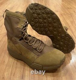 Under Armour 3027385 Men's UA Loadout Coyote Leather 8 Tactical Boots Sz 12.5
