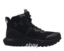 Under Armour Black Womens Tactical Boots Ua W Micro G Valsetz MID 3023742-001