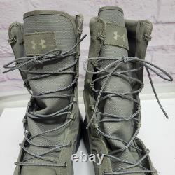 Under Armour FNP Tactical Military Boots Mens 14 Sage Green PLUSfoam
