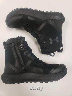 Under Armour Men's Micro G Valsetz Zip Military Tactical Boot Black Size 8.5