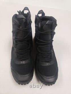 Under Armour Men's Micro G Valsetz Zip Military Tactical Boot Black Size 8.5