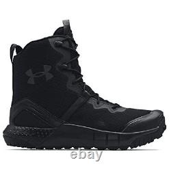 Under Armour Men's Micro G Valsetz Zip Military and Tactical Boot Black 001/B
