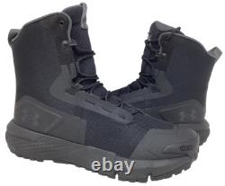 Under Armour Men's Valsetz Blk/Jet Gray Lace Up Tactical Boots Sz10.5 139E