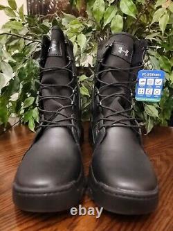 Under Armour Mens FNP Tactical 8 Boots Black 1287352-001 Size 9.5