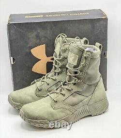 Under Armour UA 1264770 Men Jungle Rat Military & Tactical Boots Tan Brown SZ 14