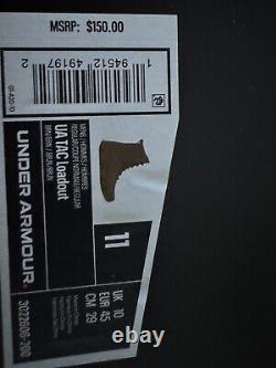 Under Armour UA Tac Loadout Tactical Duty Boots 3022606-200 Men's Size 11