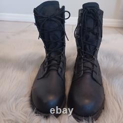 Vibram Belleville Black Steel Toe Military Tactical Combat Boots Size 6.5