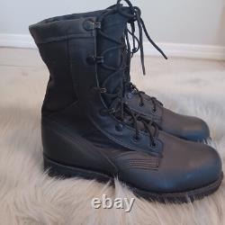 Vibram Belleville Black Steel Toe Military Tactical Combat Boots Size 6.5