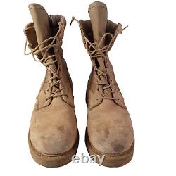Vibram Mens 11 W Boot Desert Tan Suede Leather Combat US Military Tactical USA