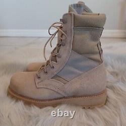 Vibram Tan Steel Toe Military Tactical Combat Boots Size 6 NWT