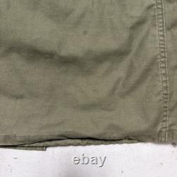 Vintage 1980s US Military M-65 Field Combat Jacket Tactical OG-107 Small Short