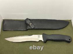 Vintage Benchmade Delta Raider Fixed Blade Military / Combat Knife & Sheath MINT