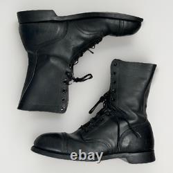 Vintage Biltrite Black Leather Steel Toe Combat Tactical Military Boots 11 R
