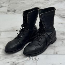 Vintage Biltrite Black Leather Steel Toe Combat Tactical Military Boots 11 R