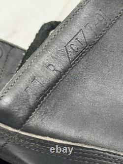 Vintage Biltrite Black Leather Steel Toe Combat Tactical Military Boots 11 R