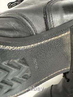 Vintage Biltrite Black Leather Steel Toe Combat Tactical Military Boots 11 R