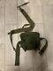 Vintage Military Small Field Pack Combat Tactical With Combat Belt Great Conditi