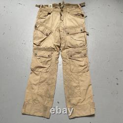 Vintage Polo Ralph Lauren Utility Tactical Cargo Military Field Combat Pants 32