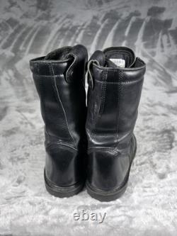 Vintage Rocky Leather Combat Boots Mens Size 10 M Black USA Tactical Military #2